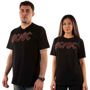 Ac/Dc - Full Colour Logo Diamante Uni Bl    i gruppen MERCH / Minsishops-merch / Ac/Dc hos Bengans Skivbutik AB (4272915r)